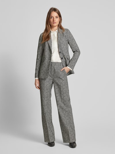 comma Blazer met knoopsluiting Zwart - 1