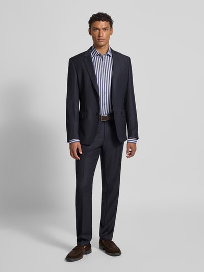 Stenstroms Regular Fit Freizeithemd mit Kentkragen Modell 'Casual' Dunkelblau 1