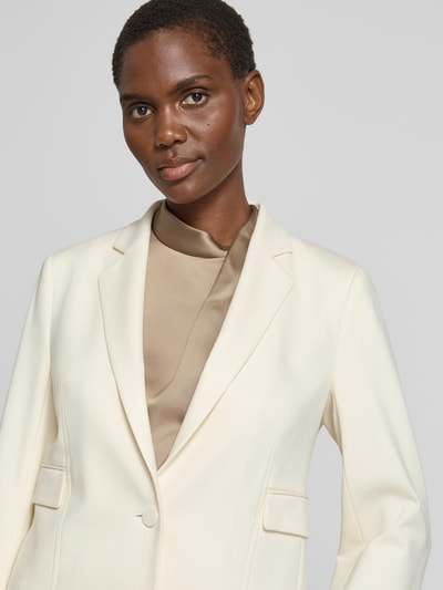 BOSS Slim Fit Blazer aus Viskose-Mix Modell 'JIA14' Offwhite 3