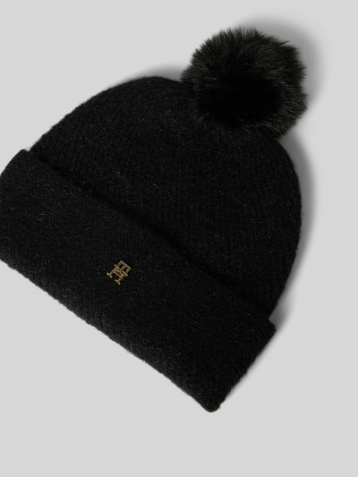 Tommy Hilfiger Beanie mit Woll-Alpaka-Anteil Black 2