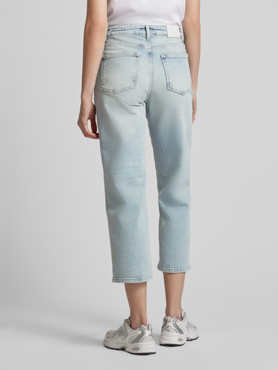 OPUS Mom fit jeans met riemlussen, model 'Momito fresh' Lichtblauw - 5