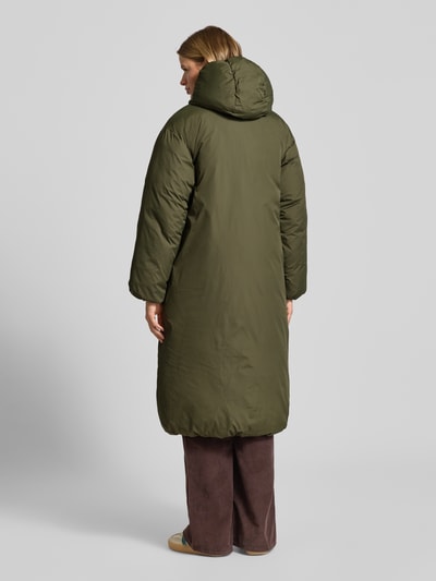 JJXX Steppmantel mit Zweiwege-Reißverschluss Modell 'LOLLY' Khaki 5