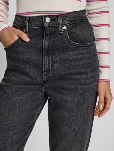 Tommy Jeans Mom Fit Jeans aus Baumwoll-Mix Anthrazit 3