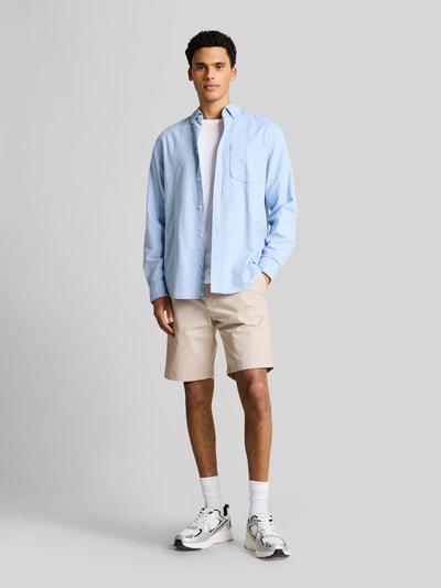 Tom Tailor Denim Regular Fit Sweatshorts aus reiner Baumwolle Beige 1