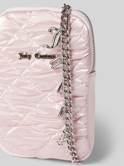 Juicy Couture Torba na długim pasku z detalem z logo model ‘ISABELLE’ Różowawy 2