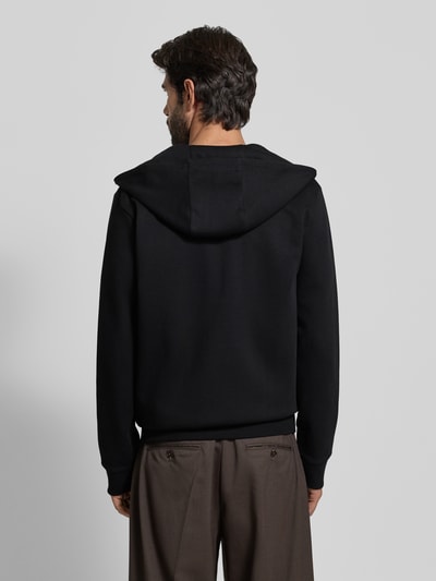 BOSS Regular fit sweatjack van katoenmix, model 'C-SPENCE 01' Zwart - 5