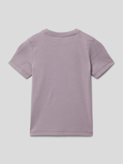 s.Oliver RED LABEL T-Shirt mit Statement-Print Purple 3