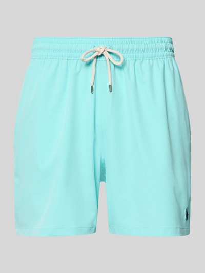 Polo Ralph Lauren Underwear Zwembroek met elastische band en labelstitching Aquablauw - 1