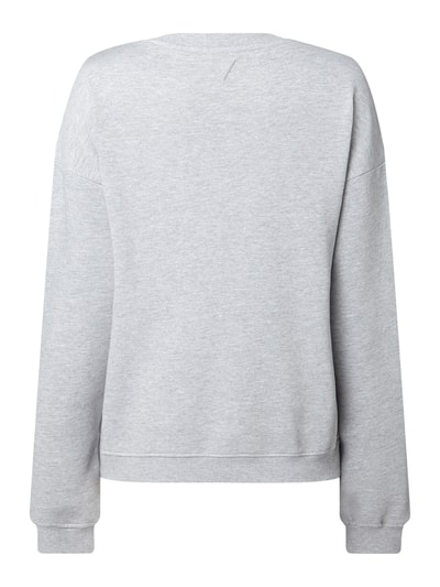 Guess Sweatshirt met logo Lichtgrijs gemêleerd - 4