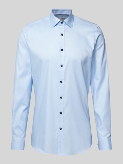 OLYMP Level Five Slim fit zakelijk overhemd met kentkraag, model 'New York' Bleu - 2