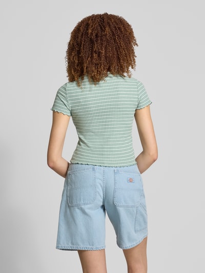 Only Slim Fit T-Shirt mit Viskoseanteil Modell 'EMMA' Schilf 5