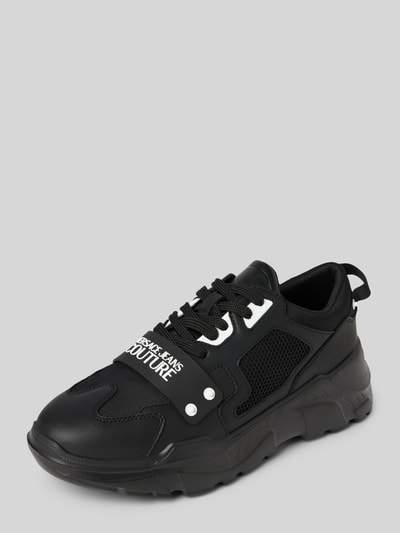 Versace Jeans Couture Sneaker mit Schnürverschluss Modell 'FONDO' Black 1