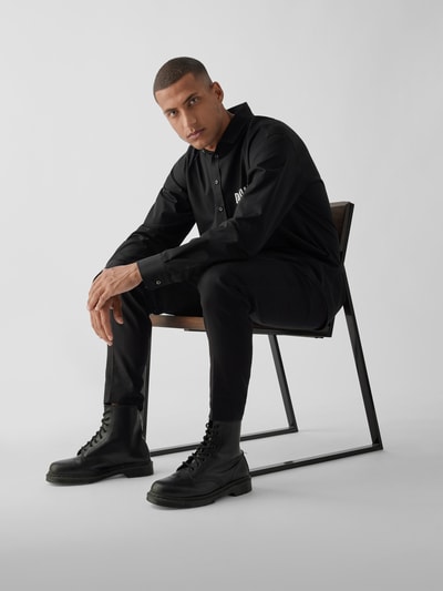 Dsquared2 Freizeithemd mit Label-Print Schwarz 6