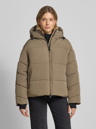 WITHBLACK Kurtka pikowana o kroju regular fit z dwustronnym zamkiem błyskawicznym Błotnisty 4