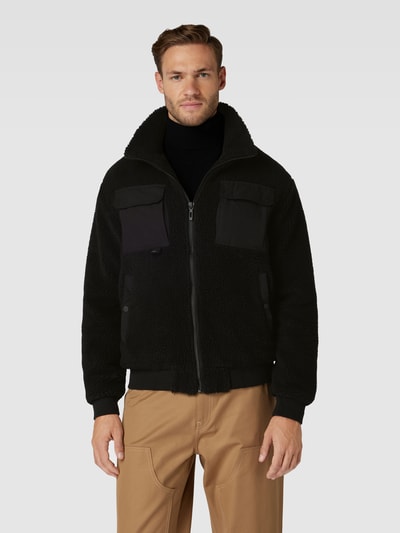 Antony Morato Jacke mit Stehkragen und Brusttaschen Black 4