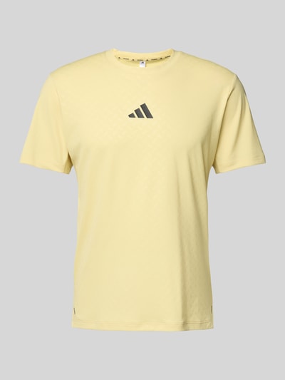adidas Training T-shirt met ronde hals Lichtgeel - 2