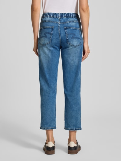 ZABAIONE Jeansy o kroju straight fit z 5 kieszeniami model ‘Ma44rbella’ Jeansowy niebieski 5