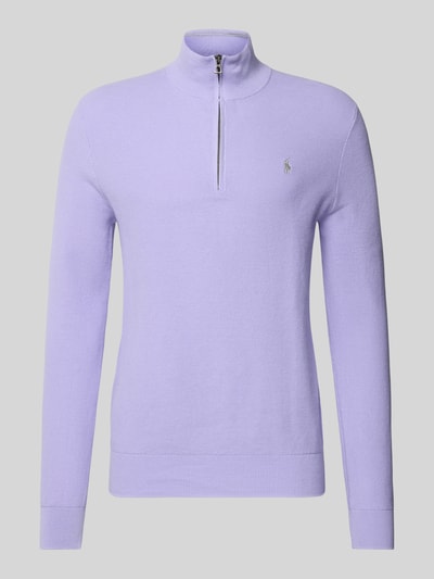 Polo Ralph Lauren Gebreide pullover met labelstitching Lavendel - 2