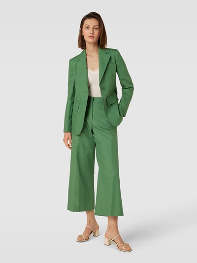 Weekend Max Mara Flared Cut Stoffhose mit Gürtelschlaufen Modell 'ZIRCONE' Gruen 1