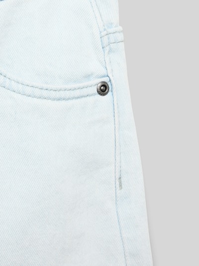 Garcia Bermudas im 5-Pocket-Design mit Label-Details Hellblau 2