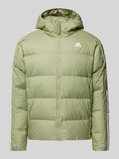 ADIDAS SPORTSWEAR Steppjacke mit Label-Print Oliv 2