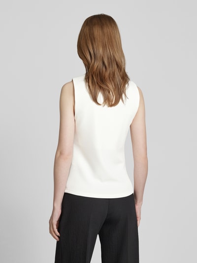 Selected Femme Tanktop mit Raffungen Modell 'TENNY' Offwhite 5