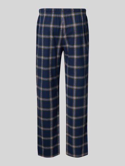 Christian Berg Men Regular Fit Pyjama-Hose mit elastischem Bund Dunkelgruen 3