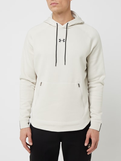 Under Armour Loose Fit Hoodie mit Logo-Print  Ecru 4