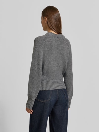 JOOP! Regular Fit Pullover mit Viskose-Woll-Kaschmir-Anteil Modell 'Kusi' Mittelgrau 5