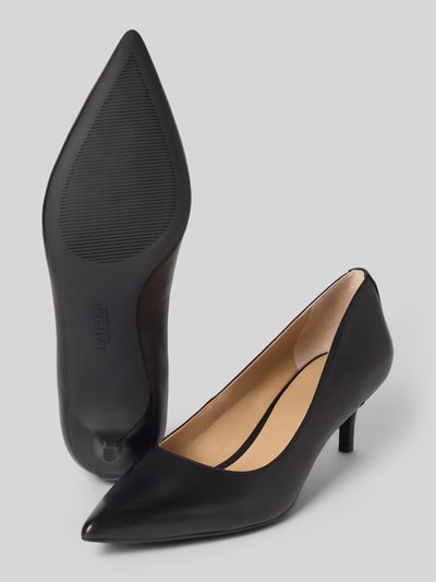 Lauren Ralph Lauren Czółenka skórzane na szpilce model ‘ADRIENNE’ Czarny 4