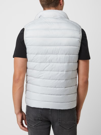 Tom Tailor Lichte bodywarmer met opstaande kraag - waterafstotend Lichtgrijs - 5