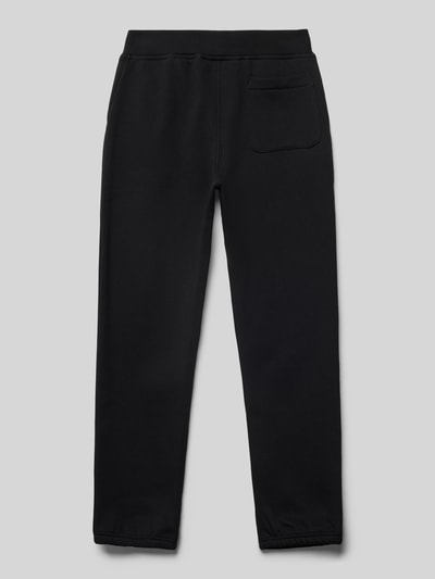 Polo Sport Sweatpants met labelstitching Zwart - 3