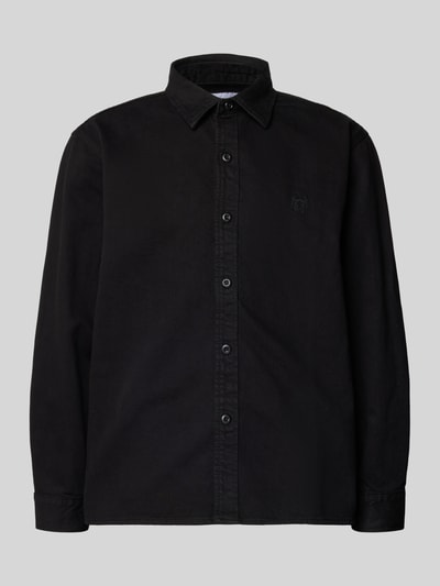 Edwin Regular Fit Freizeithemd mit Kentkragen Modell 'SEBASTIAN' Black 2