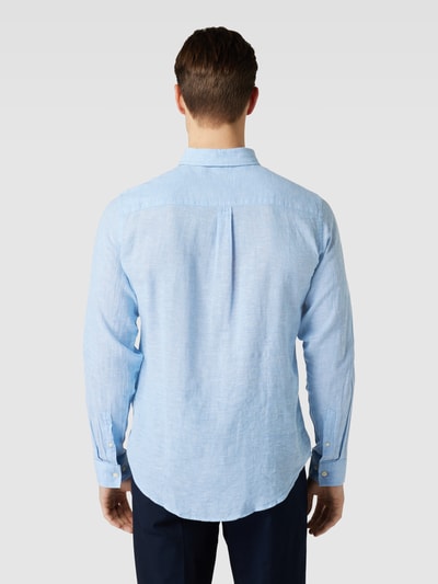 Casual Friday Regular Fit Freizeithemd im Denim-Look Modell 'Anton' Hellblau 5