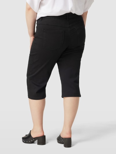 ONLY CARMAKOMA PLUS SIZE capri-jeans met 5-pocketmodel Zwart - 5