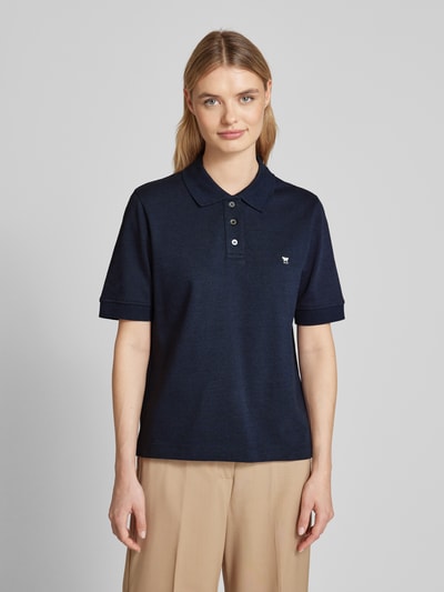 Weekend Max Mara Poloshirt mit Knopfleiste Modell 'SCENA' Marine 4