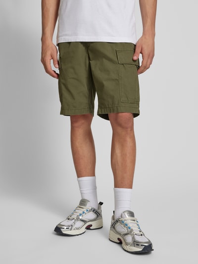 Levi's® Cargoshorts mit französischen Eingrifftaschen Oliv 4