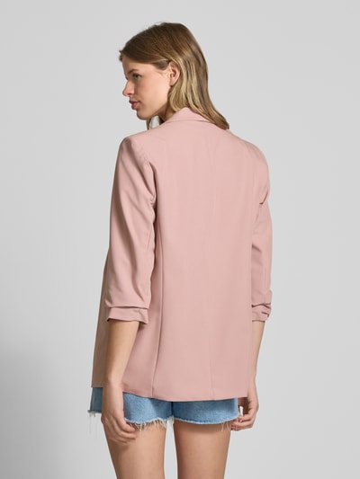 Pieces Regular Fit Longblazer mit Viskose-Anteil Modell 'BOSELLA' Mauve 5