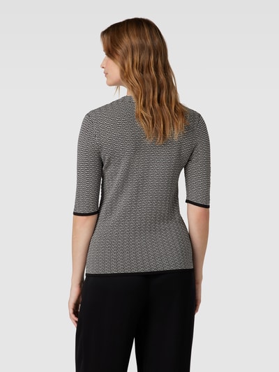 comma Gebreide pullover met 1/2-mouwen Zwart - 5