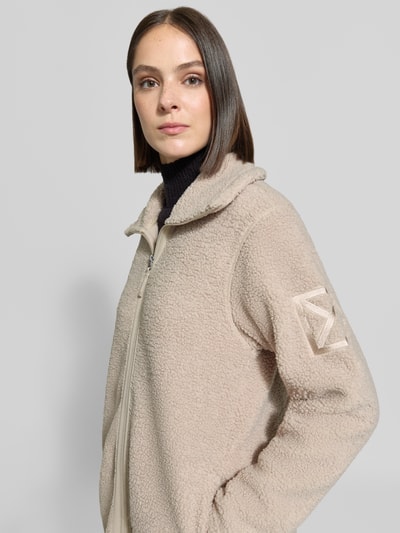 Didriksons relaxed fit jack met opstaande kraag model 'Umi' Offwhite - 3