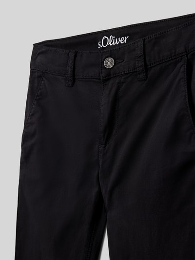 s.Oliver RED LABEL Regular Fit Chino mit Weitenregulierung innen Black 2