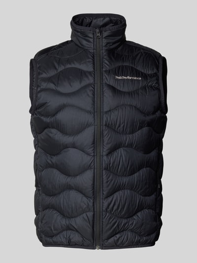 PEAK PERFORMANCE Bodywarmer met opstaande kraag, model 'Helium' Zwart - 2