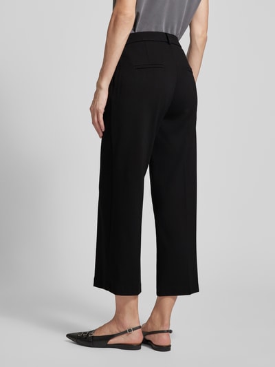 TONI Regular fit culotte met vaste persplooien, model 'Marie' Zwart - 5