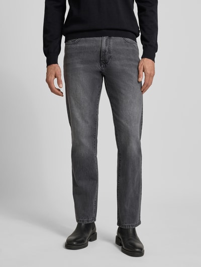 MCNEAL Loose Fit Jeans im 5-Pocket-Design Dunkelgrau 4