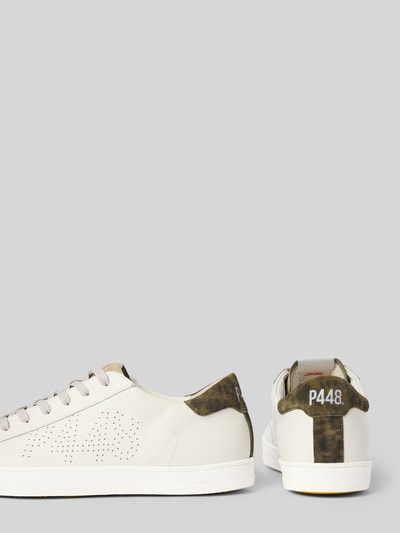 P448 Sneakersy sznurowane model ‘JOHN’ Biały 2