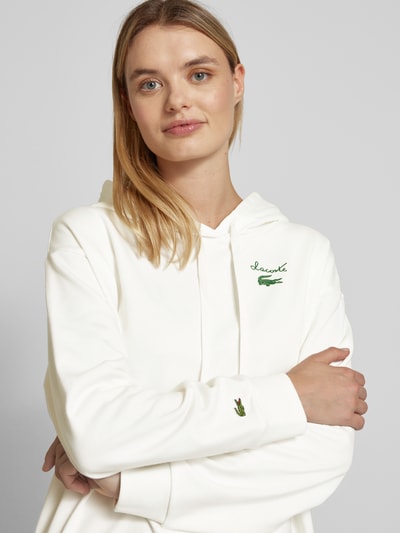 Lacoste Sport Sweatjurk met capuchon Offwhite - 3