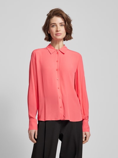 Patrizia Pepe Overhemdblouse van viscose, model 'casacca' Rosé - 4