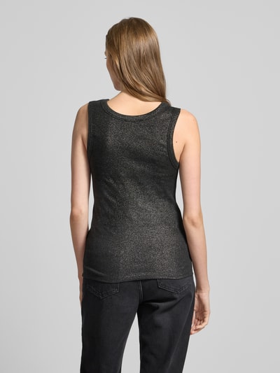 Pepe Jeans Tanktop in Ripp-Optik Modell 'LACEY' Black 5