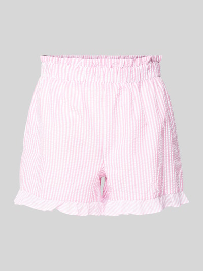 A-view Relaxed Fit Shorts mit Volantsaum Modell 'Salvador' Rosa 2