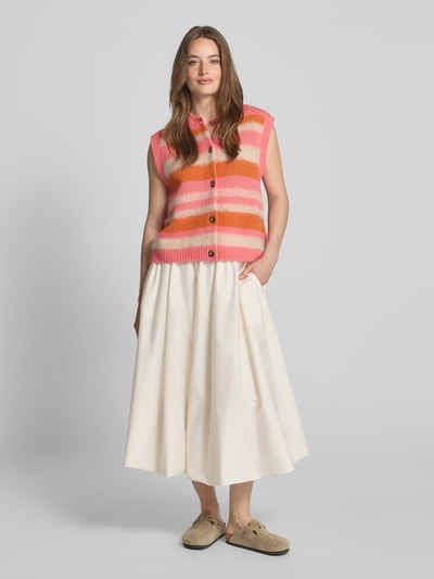 Cph Muse Midirock mit elastischem Bund Modell 'SHIRLEY' Offwhite 1